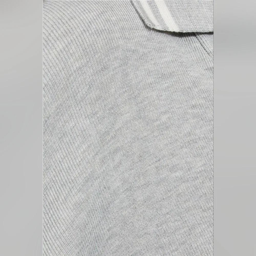 Garage Boxy Cropped Polo Sweater S Like New - Picture 6 of 13